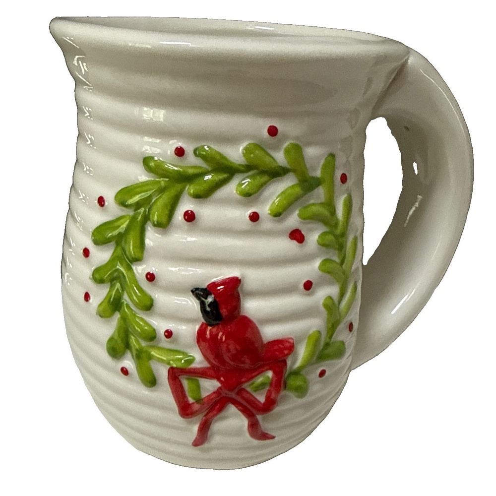 Merry Makers Cardinal Christmas Ceramic Mug The Paper Store Holiday Cozy Cup New